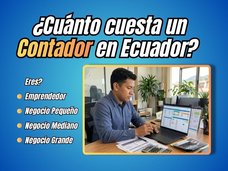 cuanto cuesta un contador en Ecuador asesoría contable precios
